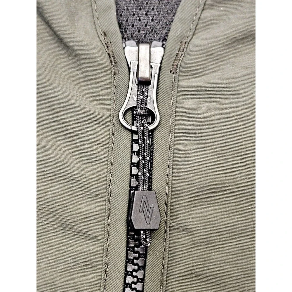 Eddie Bauer Men’s Utility Vest XL Olive Green Multi Pocket Outdoor